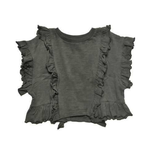 【NEWO・ネオ】フリルTシャツ|S~M|3125305W