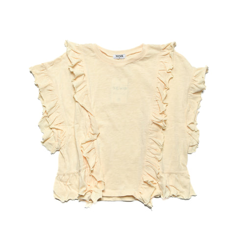 【NEWO・ネオ】フリルTシャツ|S~M|3125305W