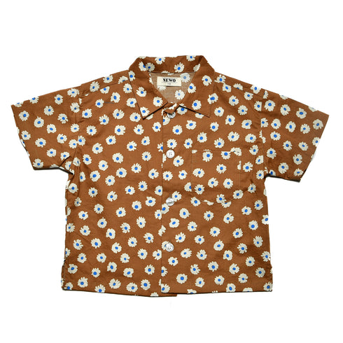 【NEWO・ネオ】2柄プリントシャツ|S~M|3125311W