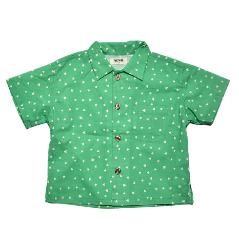 【NEWO・ネオ】2柄プリントシャツ|S~M|3125311W