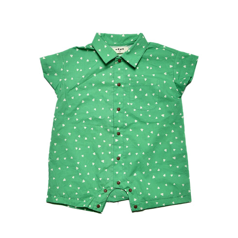 【NEWO・ネオ】2柄プリントシャツロンパス|70cm~80cm|3125350