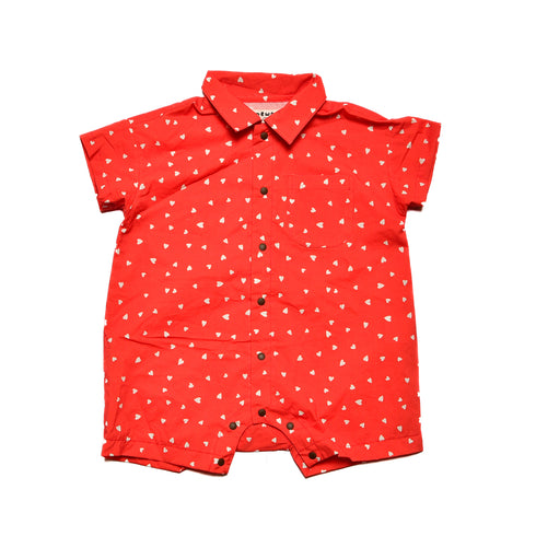 【NEWO・ネオ】2柄プリントシャツロンパス|70cm~80cm|3125350