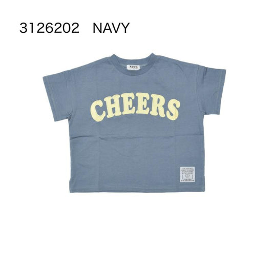 サクッと可愛い♪大人サイズS/Ⅿ【NEWO】2柄ロゴTシャツ3126202w