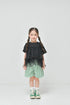 オシャレを楽しむ子供服♪80~150【NEWO】チュールドッキングTシャツ3126213
