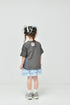 ポジティブな高揚感♪子ども服80~150【NEWO】テニス切替Tシャツ3126304