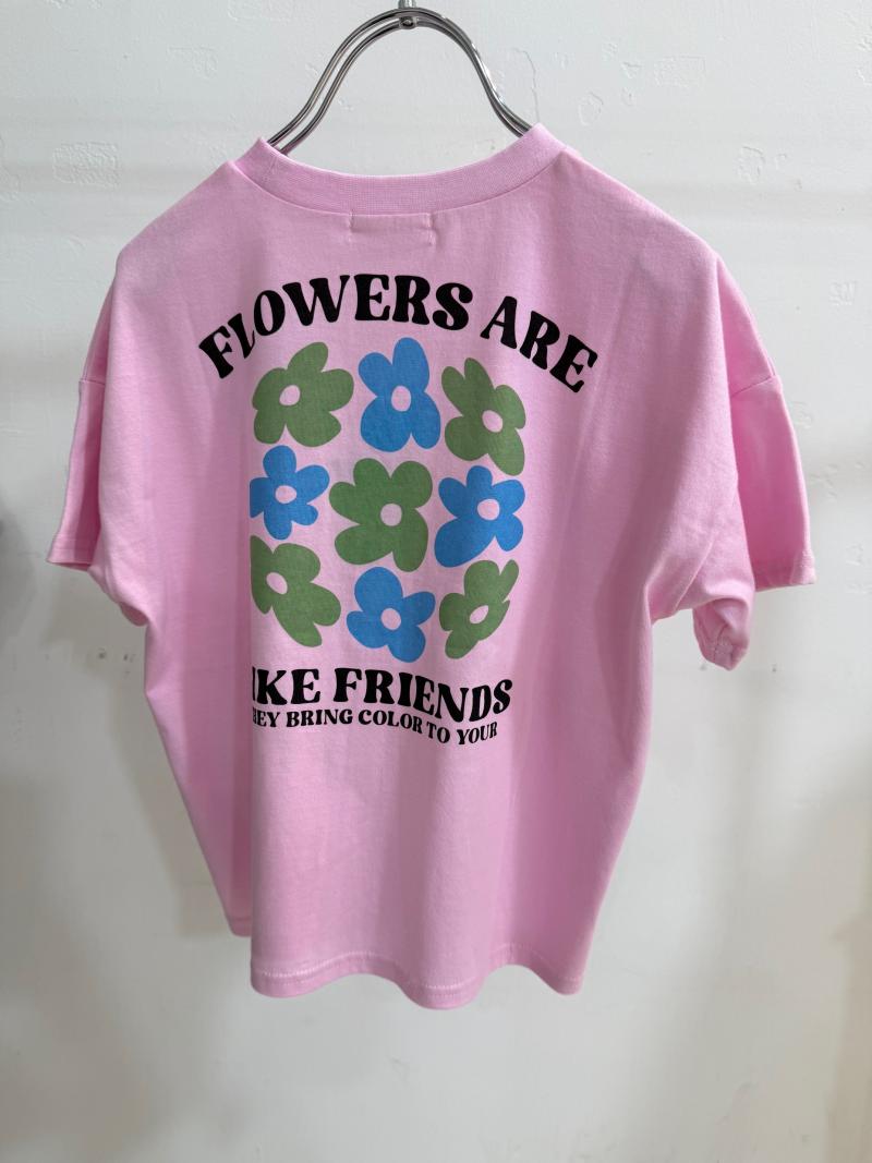大人サイズ S/Ⅿ【NEWO】フラワーTシャツ_3126305w