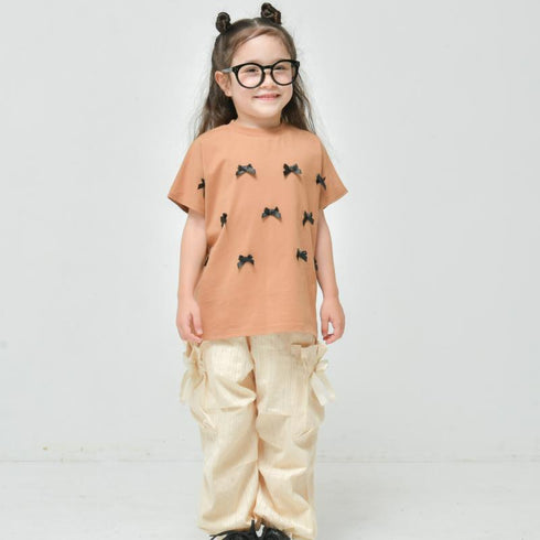 S/Ⅿ【NEWO】リボンたくさんTシャツ3126312w