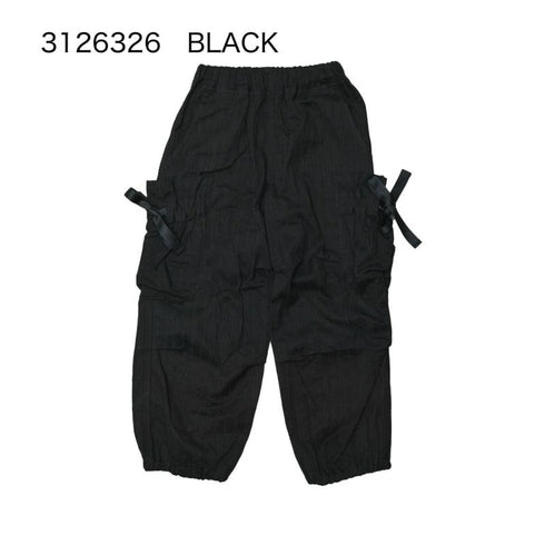 可愛いリボンでオシャレに♪90~150【NEWO】リボンカーゴパンツ3126326