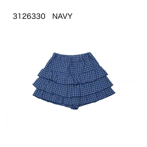 80~150【NEWO】チェックフリルショートパンツ3126330