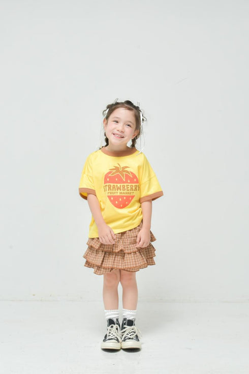 80~150【NEWO】チェックフリルショートパンツ3126330