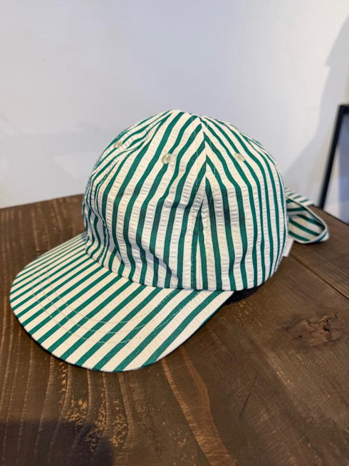 XS~L/フリー【NEWO】ストライプリボンキャップ3126335