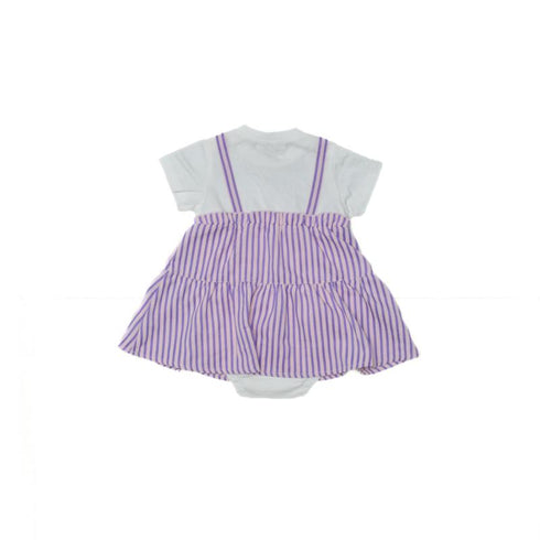 ベビー服♪70/80【NEWO】ストライプドッキングロンパス3126350