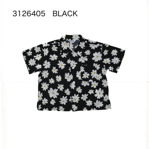 日常に華やぎをプラスする「装い」S/Ⅿ【NEWO】フラワープリントシャツ3126405w