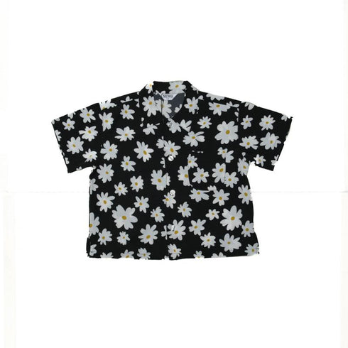 優美なお花と、心ときめく毎日を。子供服80~150【NEWO】フラワープリントシャツ___3126405