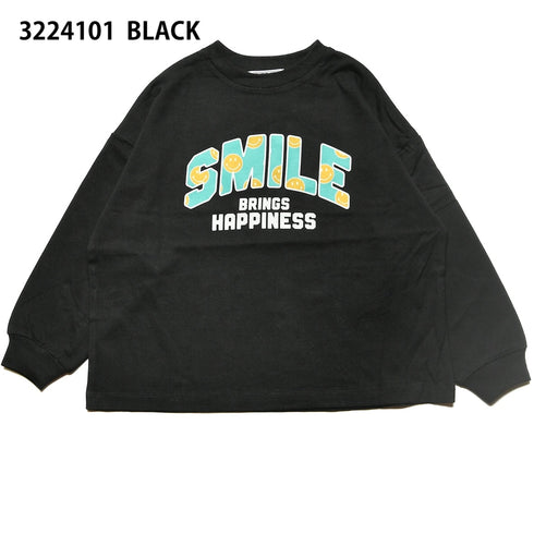 【S/M】★NEWO/ネオ★スマイルロゴTシャツ (3224101w)