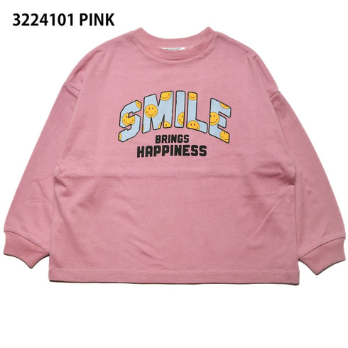 【S/M】★NEWO/ネオ★スマイルロゴTシャツ (3224101w)