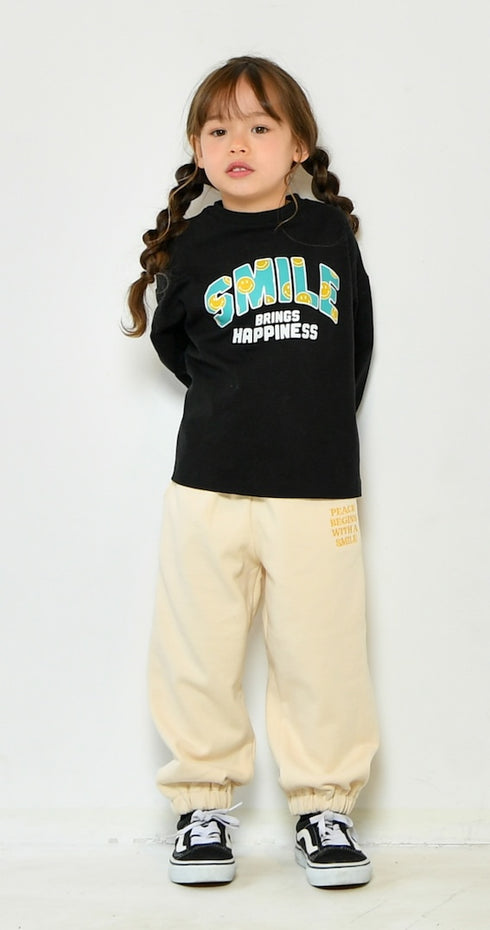 【S/M】★NEWO/ネオ★スマイルロゴTシャツ (3224101w)