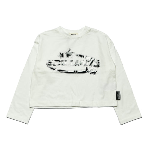 【S/M】★NEWO/ネオ★レトロロゴショート丈Tシャツ(3224105w)