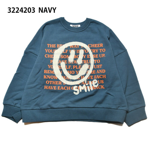 【80~120】★NEWO/ネオ★スマイルトレーナー(3224203)