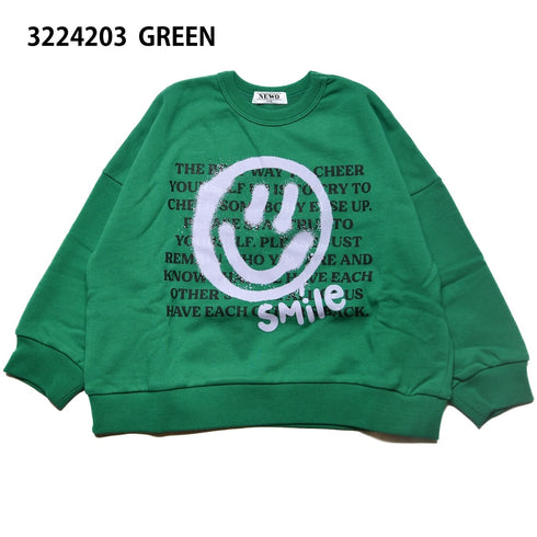 【80~120】★NEWO/ネオ★スマイルトレーナー(3224203)