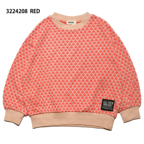 【S/M】★NEWO/ネオ★ジャガードトレーナー(3224208w)