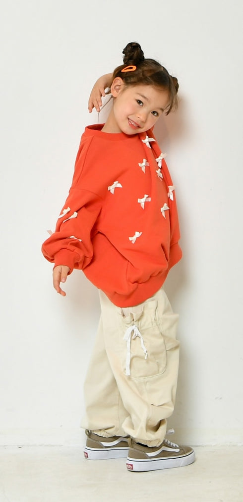 【80~120】★NEWO/ネオ★リボンカーゴパンツ(3224231)