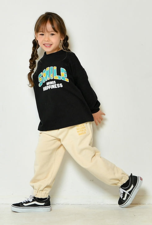 【80~120】★NEWO/ネオ★スマイルスウェットパンツ(3224234)