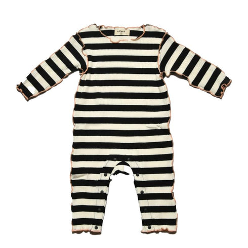 【NEWO・ネオ】ボーダーロンパース|70cm~80cm|3224270