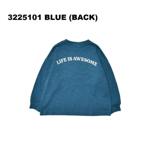 子供服【ネオ】スマイルロゴTシャツ 90㎝~150㎝ 3225101