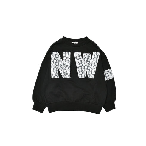 子供服【ネオ】レースロゴトレーナー 80㎝~150㎝ 3225209