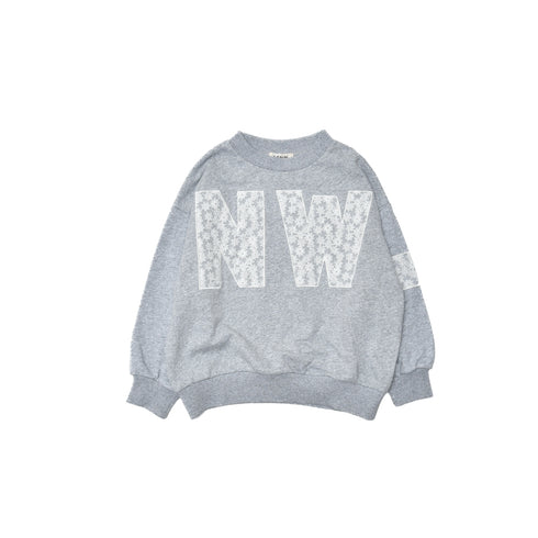 子供服【ネオ】レースロゴトレーナー 80㎝~150㎝ 3225209