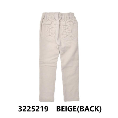 子供服【ネオ】リボンスキニーパンツ 80㎝~150㎝ 3225219