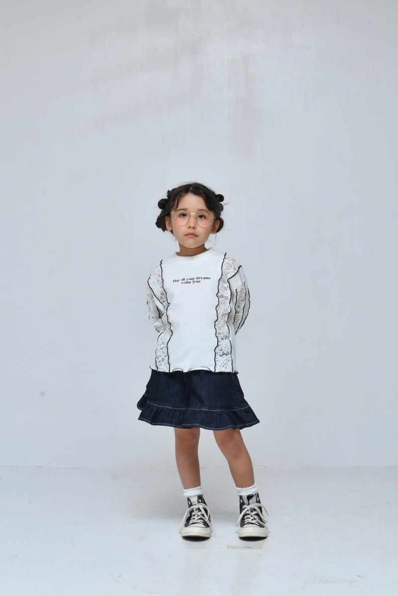 90~150【NEWO】レース切替Tシャツ3226109