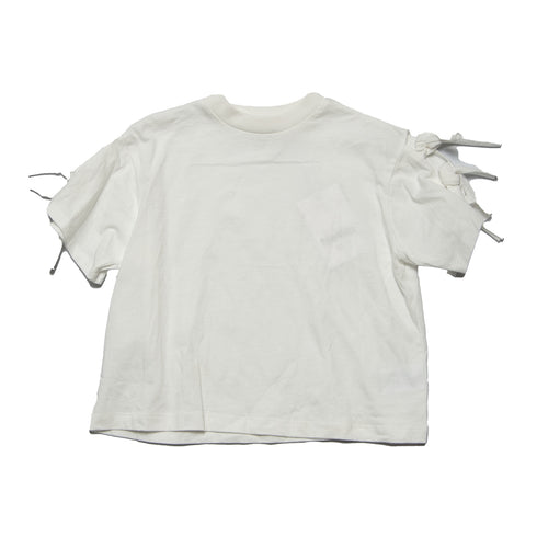 【S/M】袖リボンTシャツ 3524506W
