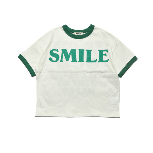 【NEWO・ネオ】スマイルリンガー Tシャツ|S~M|3525501W