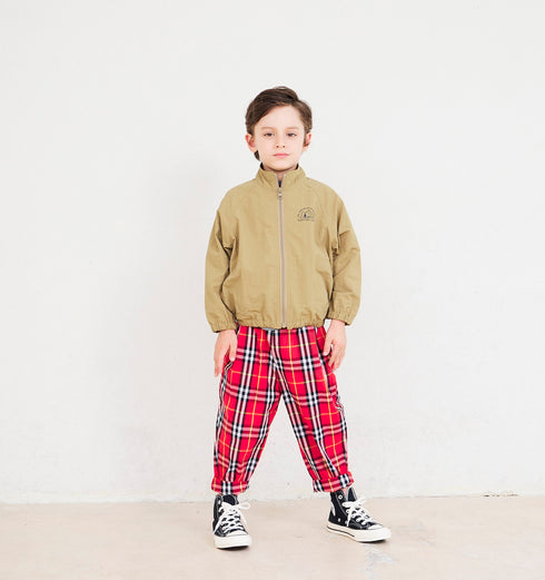 【OFFICIAL TEAM】ナイロンジップアップジャケット★1123102(90cm~120cm)