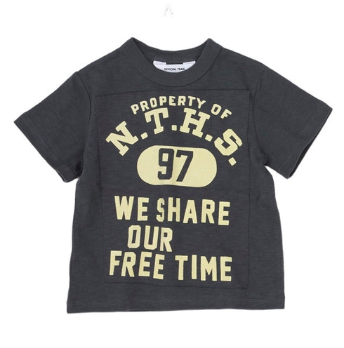 【OFFICIAL TEAM】スラブ カレッジロゴ Tシャツ★1123222(90cm~120cm)