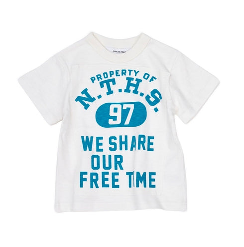 【OFFICIAL TEAM】スラブ カレッジロゴ Tシャツ★1123222(90cm~120cm)