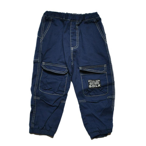 【S/M/L】ギャバカーゴパンツ★1124150m 大人サイズ 親子コーデ