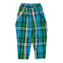 【S/M/L】チェック柄ワイドパンツ★1124152m 大人サイズ 親子コーデ