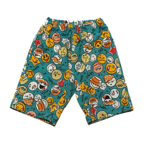 【S/M/L】プレミアストレッチプリンテッドショーツ★1124164m 大人サイズ 親子コーデ