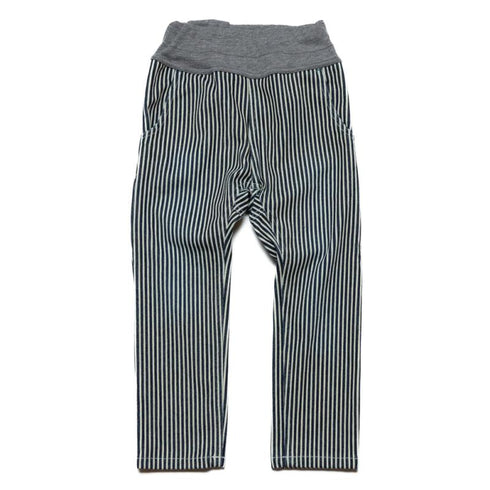 【S/M/L】カットデニムサルエルパンツ★1124220m 大人サイズ 親子コーデ