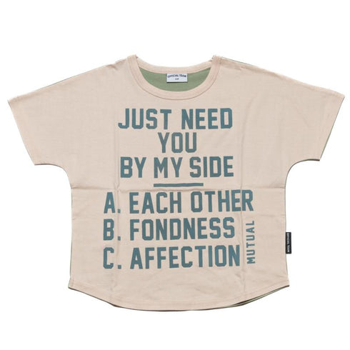 【90~120】フロッキーロゴドルマンTシャツ★1124235子供服 キッズサイズ