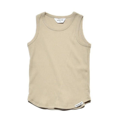 【S/M/L】リブタンクトップ★1124411m 大人サイズ 親子コーデ