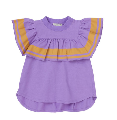 【NEEDLE WORKS】Wライントリムラッフルノースリーブトップ★2123846