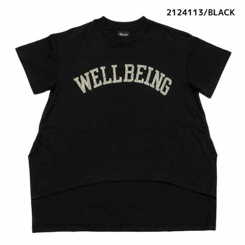 【90~120】 T/C天竺WELLBEINGTシャツ ★2124113★キッズサイズ 子供服