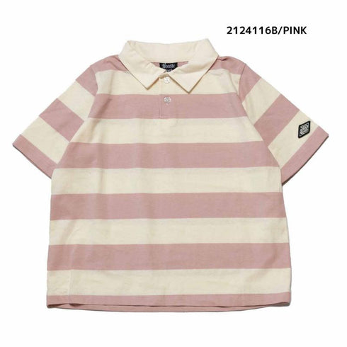 【130~150】 天竺ボーダーワイドラガーTシャツ ★2124116j★キッズサイズ 子供服