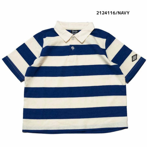 【90~120】 天竺ボーダーワイドラガーTシャツ ★2124116★キッズサイズ 子供服