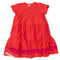 【90~120】 ダブルラインヘムティアードワンピース★2124696★キッズサイズ 子供服