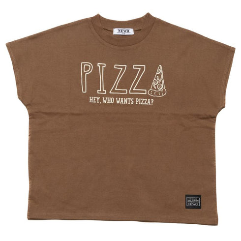 【90/100/110/120㎝】PIZZAロゴTシャツ3124205【NEWO/ネオ】